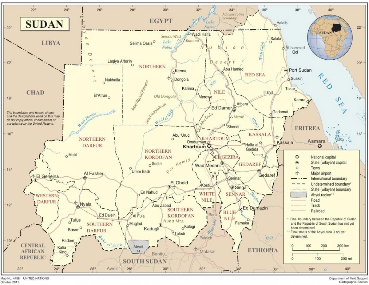 Kart Sudanın dövlət