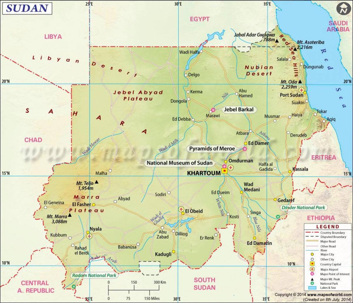 kart Sudan