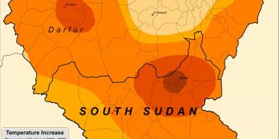 Kart iqlim Sudan 